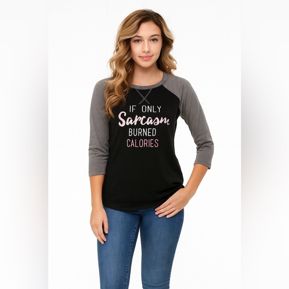 Athletic Works Graphic T Shirt Black Small